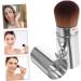 Housoutil Retractable Blush Brush Makeup Tool Powder Foundation Brush Retractable Powder Brush Foundation Applicator Makeup Supplies Bb Cream Brush Metal Travel With Cover - Buy Online on GoSupps.com