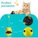 Interactive 3-in-1 Cat Toy - Slow Feeder & Food Dispenser | Yellow Cat Toys for Engaging Play & Training - Buy Online on GoSupps.com