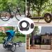 NDakter 4 Feet Bike Lock Cable - High Security 5 Digit Resettable Combination Coiling Bicycle Lock - Heavy Duty Anti Theft with Mounting Bracket - 1/2 Inch Diameter Black - Buy Online on GoSupps.com