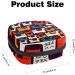 Cat Animal Print Sanitary Napkin Storage Bag and Menstrual Cup Pouch - Portable Girls Organizer in Multicoloured 09 - Buy Online on GoSupps.com