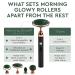 Vibrating Jade Face Roller & Massager - 5 in 1 Rechargeable Tool for Soft Skin & Relaxation | Soothes Puffy Eyes - Green Quartz Beauty Set - Buy Online on GoSupps.com