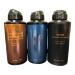 Men's Fragrance Set: Noir Ocean & Mahogany Teakwood 3.7 oz Each - 3 Bottles