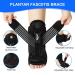 Supregear Adjustable Plantar Fasciitis Brace + Night Splint for Foot Pain Relief - 2 Pack (Black) - Buy Online on GoSupps.com