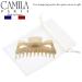 Camila Paris CP2887 6 Inch French Large Hair Clip for Thick & Long Hair - Strong Hold Claw Clip for Women - Made in France - Beige - Buy Online on GoSupps.com