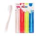 SANGSI Embossed Bristle Toothbrush Soft Toothbrushes for Adults - Sensitive Teeth and Gums Care - Perfect Travel Essentials Bubble Bubble Fresh Pack of 4