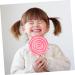 STOBAZA 4pcs Boy Toys Infant Toys Mints Bulk Candy Lollipop Crafts Candy Cane Rainbow Candy Toddler Jesus Pinkx4pcs 14*1CMx4pcs - Buy Online on GoSupps.com