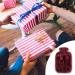 Hot Water Bottle Cover | 2L Hot Water Bag Cover | Hot Water Bottle Cloth | Soft Faux Plush Warm Water Bottle Cover with Soft Furry Ball for Hot Cold 6-8 Hours Hot Pink - Buy Online on GoSupps.com