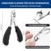 6-Piece Professional Foot Nail Pliers Set | Super-Sharp Stainless Steel Toenail Scissors for Thick & Ingrown Nails | Pedicure Tools for Seniors | Fight Nail Fungus & Paronychia - Buy Online on GoSupps.com