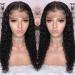 WIGHER Water Wave Lace Front Wigs - 24 Brazilian Remy Human Hair for Black Women | Adjustable with Baby Hair - Shop Now! - Buy Online on GoSupps.com