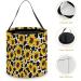 ZOPIPUQD Sunflower Cow Halloween Bucket Candy Tote Bags Trick Or Treat Bags Decor Gifts for Adults Boys Girls - Buy Online on GoSupps.com