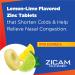 Zicam Cold Remedy Zinc Rapidmelts Lemon-Lime with Echinacea 25 Count - Fast Relief for Colds | Pack of 1 - Buy Online on GoSupps.com