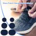Shoe Hole Repair Patch - Self-Adhesive Shoe Heel Repair | Sneaker Hole Repair Patch | Shoe Hole Prevention Patch For Most Types Of Shoes | Shoe Hole Repair For Sneaker Leather Shoes High Heels Dark Blue - Buy Online on GoSupps.com