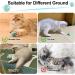 Havenfly Interactive Cat Ball Toy Intelligent Indoor Automatic Moving Ball Puzzle Dispel Boredom USB Charging Pet Toy with Light Fun Present for Kitten (Blue) Blue+roll - Buy Online on GoSupps.com