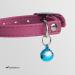 Collardirect Leather Cat Safety Collar | Elastic Belt & Bell | Adjustable 15-18 cm | Available in Black Blue Red Orange Green Pink - Buy Online on GoSupps.com