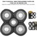 Replacement Electric Shaver Blade Head 5 Head Razor Accessories Rotary 5 Head Water Washing Electric Waterproof General Men's Water Washing Razor Accessories(Replacement Shaver Head) - Buy Online on GoSupps.com