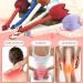 2 Pack Handmade Tulip-Shaped Massage Hammer | Relief for Back Shoulders Neck & Legs | Acupuncture Point Therapy for Fatigue - Random Color - Buy Online on GoSupps.com