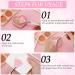 60 Pcs Soft Fan Facial Brushes for Peel Masks & Makeup - Pink - Buy Online on GoSupps.com