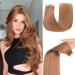 YDDM TAPE in Extensions Real Hair 20Pcs 50cm 50g Invisible Tape Extensions Real Hair Extensions Tape Extape Extensions Skin Weft Hair Extension (20 inch 30#) 30# 20inch (50cm) -20PC