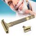 Double Edge Safety Razor - Reusable Manual Metal Razor for Men | Eco-Friendly Travel Shaving Solution - Buy Online on GoSupps.com