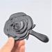 Teensery 2 Pcs Rose Flower Shaped Handheld Mirrors - Travel Makeup Mirror for Women and Girls - Buy Online on GoSupps.com