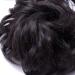 Dark Brown Updo Hairpiece Scrunchie 35g | Ribbon Ponytail Extensions Wavy Curly Messy Bun Chignon | Hair Piece for Stylish Looks - Buy Online on GoSupps.com