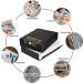 Lineco 9x12 Black Museum Archival Storage Box, Acid-Free, Metal Edge - 2 Pack. Protect Photos, Documents, Crafts - Classic Black - Buy Online on GoSupps.com