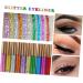 Angoily 20 Pcs Eyeshadow Eyeliner Pencil Liquid Eyeliner Glitter Eyeliner Shinny Eyeliner Eye Shadow Flash - Buy Online on GoSupps.com