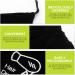 OHPHCALL 2sets Storage Bag Hair Dryer Dust Bag Pouch Travel Hair Dryer Gym Bag Flocking Cloth Black 2pcs*2 - Buy Online on GoSupps.com