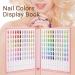 Segbeauty 216 Nail Colors Display Book | Nail Polish Organizer with 240 False Nail Tips | Professional Nail Sample Card & Swatch Stick for DIY Nail Art - Pink - Buy Online on GoSupps.com