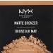NYX Professional Makeup Matte Body Bronzer - Vegan Deep Tan 05 | No Shimmer Pressed Powder for a Flawless Glow - Buy Online on GoSupps.com