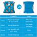 Cutebone Male Washable Dog Diapers - 3 Reusable Belly Bands for High-Suction Support (Sizes L: 43-53.5cm) - Flexible Velcro Ideal for Dogs - Buy Online on GoSupps.com