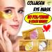 Nielies 24K Collagen Eye Pads - 30 Pairs for Anti-Aging, Dark Circles, Puffiness, Hydration, Blackhead Removal, and Wrinkle Reduction - Gold Eye Patches for Women and Men - Buy Online on GoSupps.com