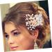 MAGICLULU Silver Hair Comb Wedding Hair Gems for Women Hair Pin Hair Combs for Women Bridal Hair Comb Silver Hair Accessories Tiara Bridal Rhinestone Hair Comb Hair Fork Bride Crystals Girl - Buy Online on GoSupps.com