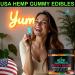 Hemp Gummies Edibles for Sleep Calm HempOil Infused -95 Fresh and Fruity Bears-Made in USA - Buy Online on GoSupps.com