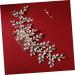 MAGICLULU Hair Comb for Bride Bridal Hairpin Comb Wedding Hair Clip Wedding Hair Comb Crystal Hair Comb Leaf Crystal Hair Jewelry Leaf Hair Comb Crystal Clip Comb Accessories Wedding Dress - Buy Online on GoSupps.com