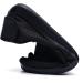 ZHENSI Men's Adjustable Slippers Wide Diabetic Swollen Feet Shoes - Breathable Non-Slip Memory Foam - Size 8, Black - Buy Online on GoSupps.com