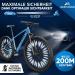 NextCover Bicycle Spoke Reflectors - 36pc 3M Scotchlite for Maximum Night Visibility | STVZO Approved Bike Reflectors Alternative to Cat Eyes - Buy Online on GoSupps.com