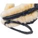 Buy SUNRIDE Swedish Bridle Oxford with Reins - Soft Genuine Leather & Fur Adjustable Anatomical Design (Full Black) for International Shipping - Buy Online on GoSupps.com