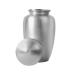 Cremation Urn for Adult Ashes Pewter Urn for Human Ashes Cremation Urns for Human Ashes Metal Hand Painted Burial and Funeral Cremation Urn With Elegant Finish - 10 Inch (25 CM) - Silver 10" Plain Silver