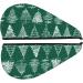 Christmas Trees Microfiber Hair Towel - Super Absorbent Coral Velvet Wrap for Long Curly & Thick Hair | Quick Dry for Women - Buy Online on GoSupps.com