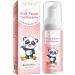 Peach Kids Foam Toothpaste | Low Fluoride | U-Shaped Toothbrush | Anticavity | Toddler & Children's Teeth Cleaning - Buy Online on GoSupps.com