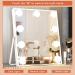 Manocorro Hollywood Vanity Mirror with 9 LED Bulbs & 3 Color Lighting Modes - Smart Touch Control - Plug in Light Up (White) - Buy Online on GoSupps.com