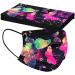 50 Pack Cute Butterfly Printed Disposable Face Masks for Adults - Full Face Cover Protection (Butterfly Theme/02) - Buy Online on GoSupps.com