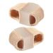 Toe Separator Gel for Men & Women - Breathable Universal Fit 2 Pieces (L 3.2x1.8x2.2 cm) - Pain Relief & Comfort - Buy Online on GoSupps.com