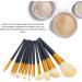 Makeup Brush Set Professional 12 Piece Brushes Complete Makeup Brush Set Soft Bristle with Holder for Home - Buy Online on GoSupps.com