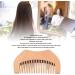 Wood Comb for Men Women Wide Tooth Pocket Sized Wooden Hair Combs Compact and Portable Made of Theaceae - Buy Online on GoSupps.com