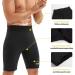 Men's Neoprene Workout Sauna Shorts | Hot Sweat Thermo Body Shaper for Gym | XX-Large Black - Buy Online on GoSupps.com
