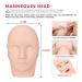 MIILAMOD Professional Lash Extension Kit with Mannequin Head and 25 Pairs Practice Lashes - Perfect for Makeup and Eyelash Graft Training - Buy Online on GoSupps.com