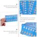 Exceart 50-Piece Tooth Shade Shadow Card Set for Dental Color Comparison | International Shipping - Buy Online on GoSupps.com
