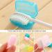 Canzoon 7-Piece Travel Toothbrush Set | Protective Cover & Container | Ideal for Camping Home & School - Buy Online on GoSupps.com